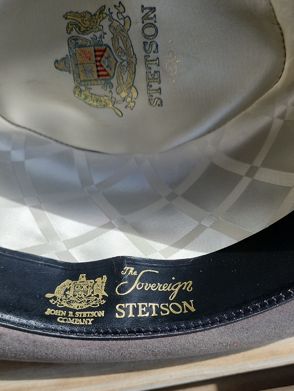 Stetson The Sovereign Mens Fedora Hat - Picture 4 of 5